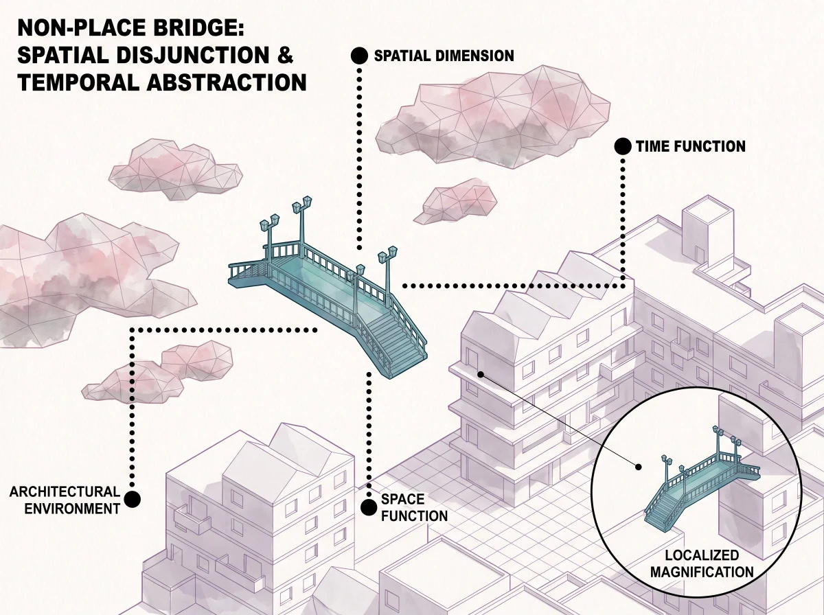 桥梁空间关系分析，空间关系 AI 设计参考