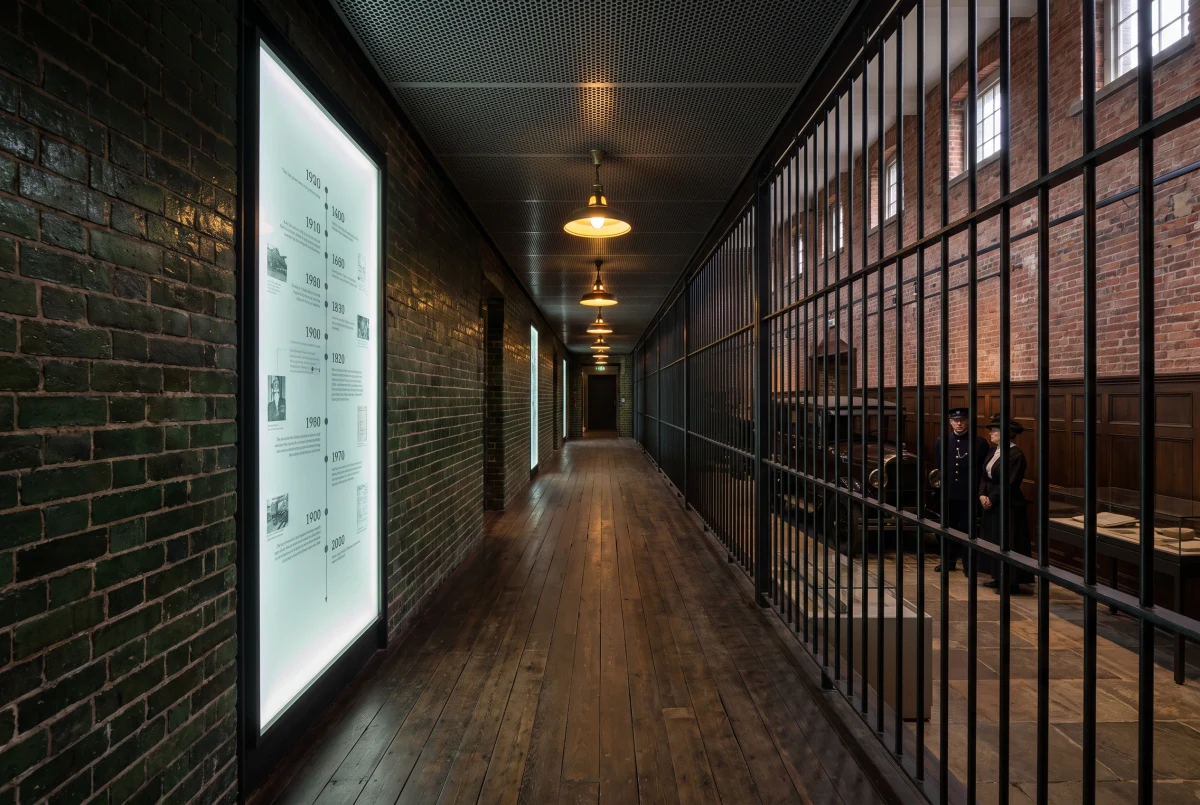 铁栅长廊历史文化展陈，文化展陈 AI 设计参考