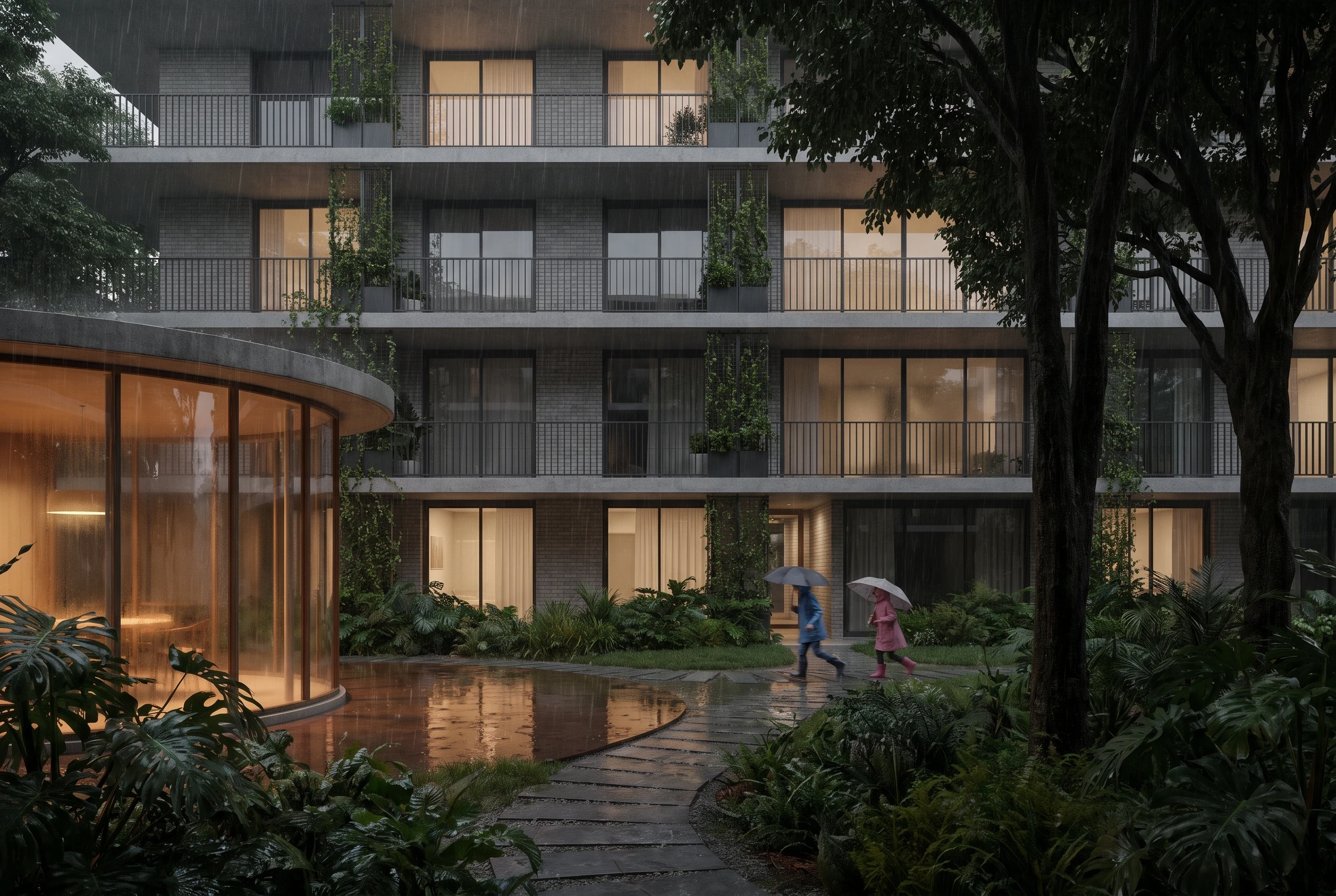 南京雨庭叠院住宅，住宅 AI 设计参考