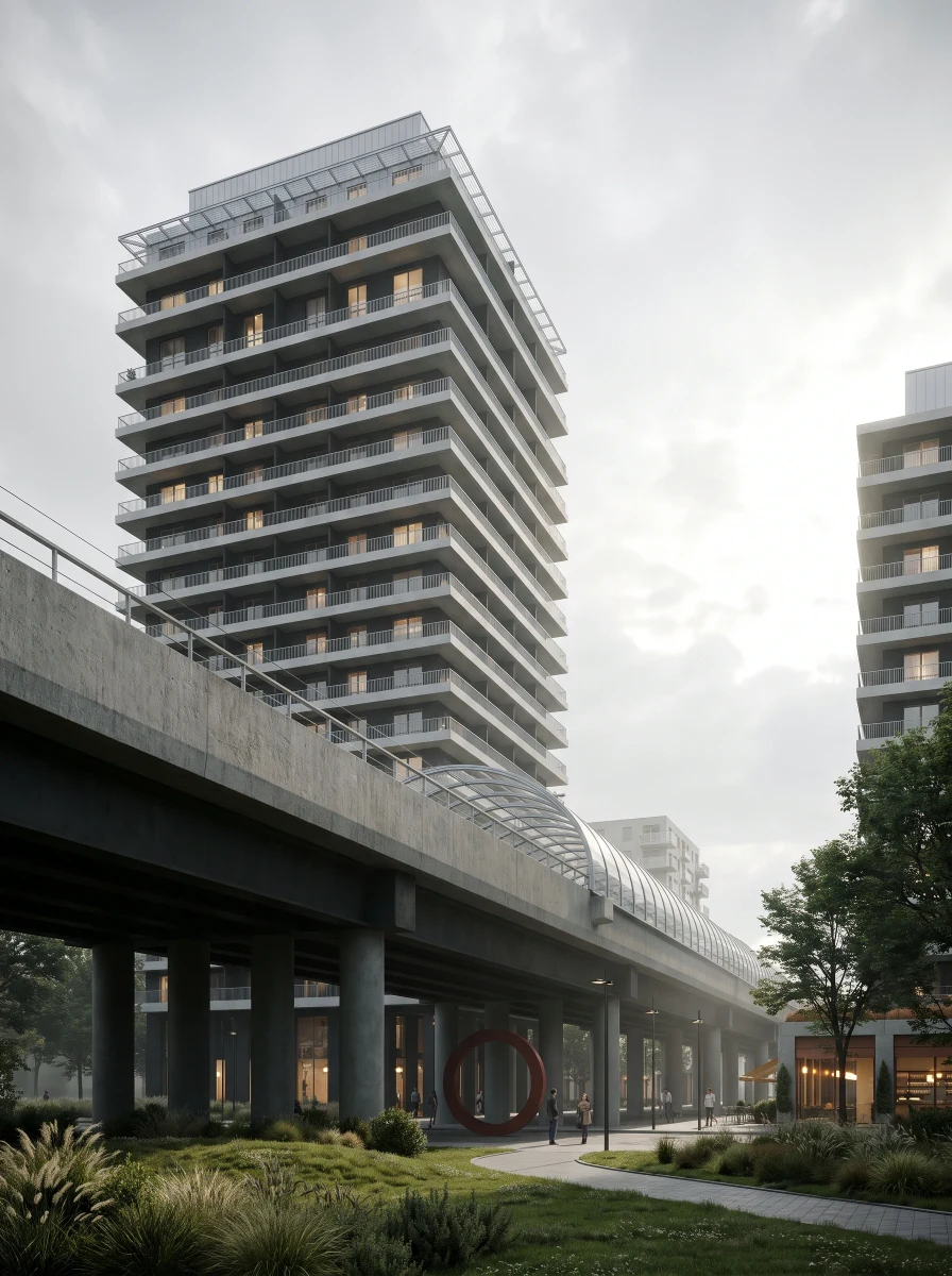 阿姆斯特丹城市绿洲住宅，住宅 AI 设计参考