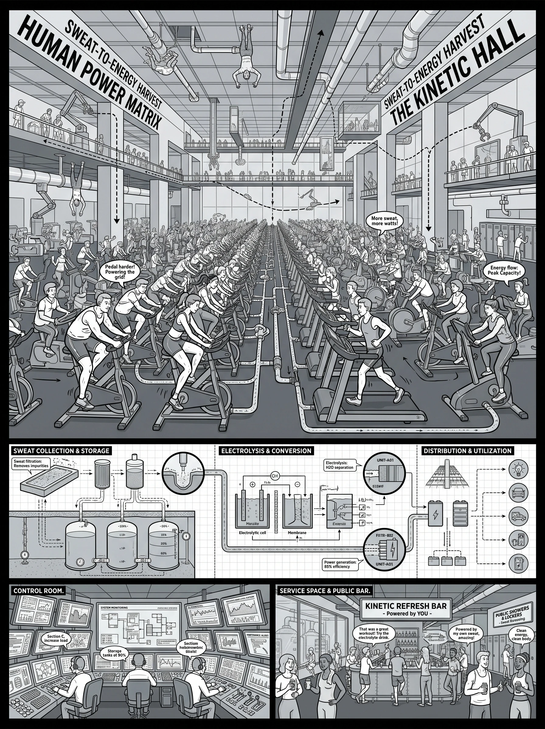 灰度叙事型竞赛展板，展板排版 AI 设计参考